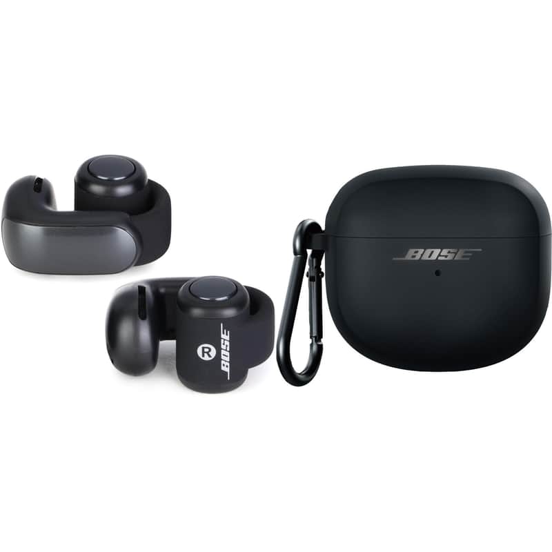 Bose Ultra Open Earbuds with Charging Case Cover - Black image 1