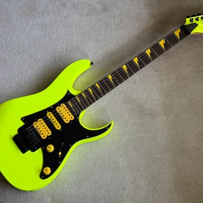 2012 Ibanez RG1XXV 5th Anniversary Fluorescent Yellow with Hardcase image 1