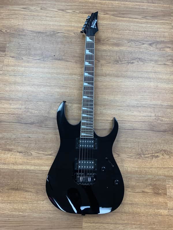 IBANEZ GIO GS130 ELECTRIC GUITAR HH W/TREMOLO BLACK image 1