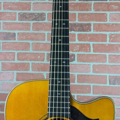 Yamaha AC5M ARE Concert Cutaway Acoustic-electric Guitar - Vintage Natural image 8