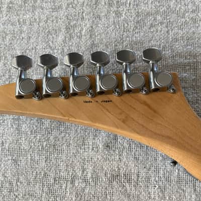 1980’s Kramer Focus 6000 Black Super Strat HSS Floyd Rose ESP MIJ Japan image 11