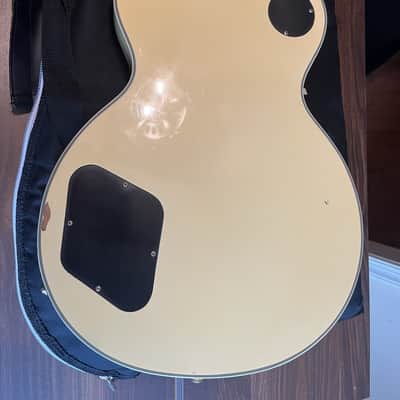 Epiphone Zakk Wylde Signature Les Paul Custom 2003 - 2019 - Antique Ivory with Bullseye image 7