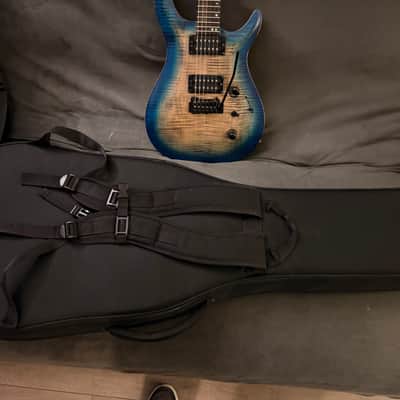 Kiesel California Carved Top (CT6) 2016 - Deep Blue over flame image 11