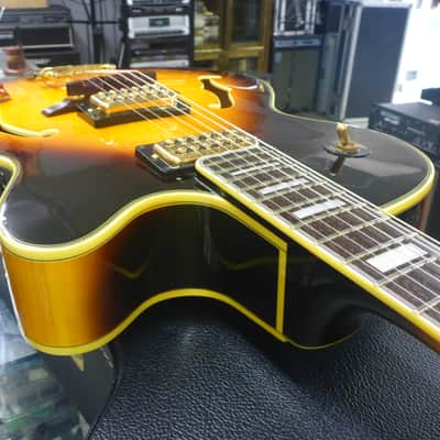 Epiphone Joe Pass Emperor II VS w/Case( Considered 2nd ) : Frets Leveled , Crowned & Dressed 2007 - Vintage Sunburst image 20