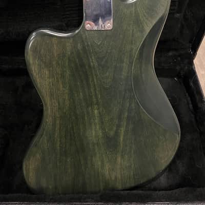 Fender Thurston Moore Artist Series Signature Jazzmaster 2010 - 2014 - Forest Green Transparent image 8