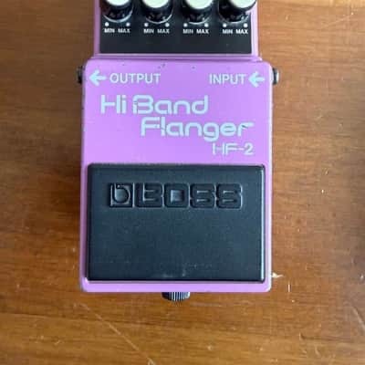 Boss HF-2 Hi Band Flanger (Green Label) 1989 - 1993 - Pink