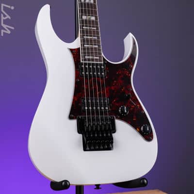 Ibanez Prestige RG653DX White Flat Electric Guitar image 1