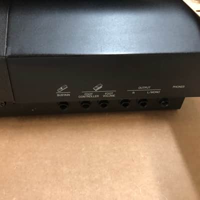 Yamaha W7 Synthesizer 1994 - Black - Made in Japan image 7
