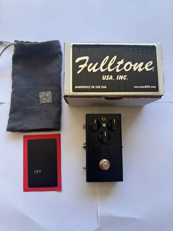 Fulltone OCD-Ge Blackout #177/500 Limited Edition w/ Box & Card image 1