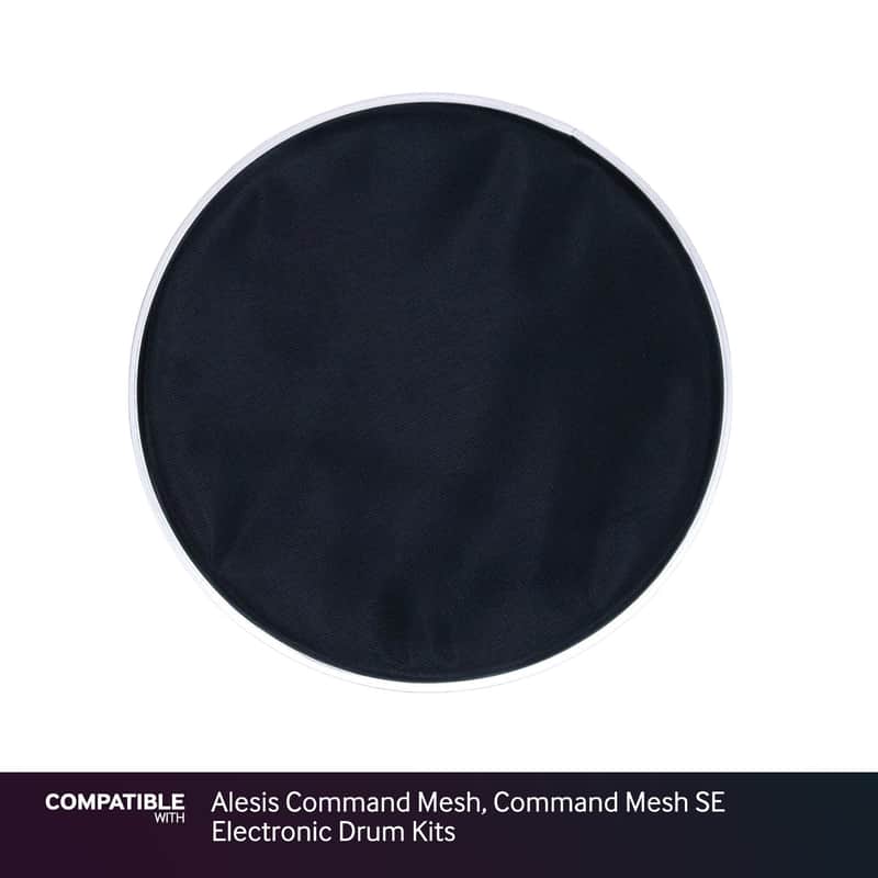 Black 10" Mesh Drum Head for Alesis Command Mesh, Command Mesh SE Electronic Dru