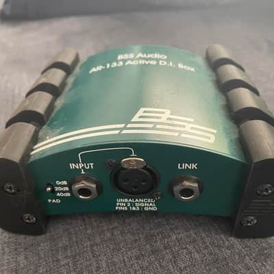 BSS AR-133 Active DI Box 2010s - Blue image 3