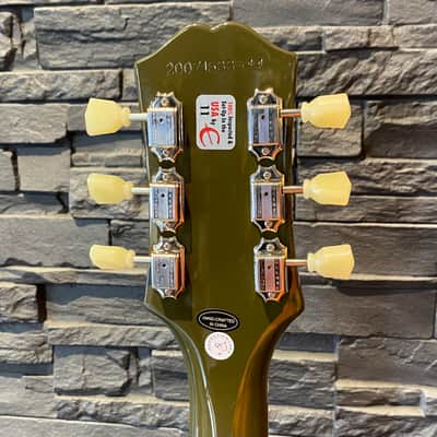 Epiphone 1961 SG Standard w/Maestro - Olive Drab image 8