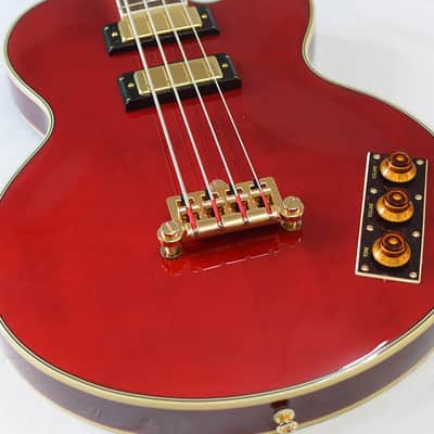 Epiphone Bass Allen Woody Rumblekat Wine Red image 9