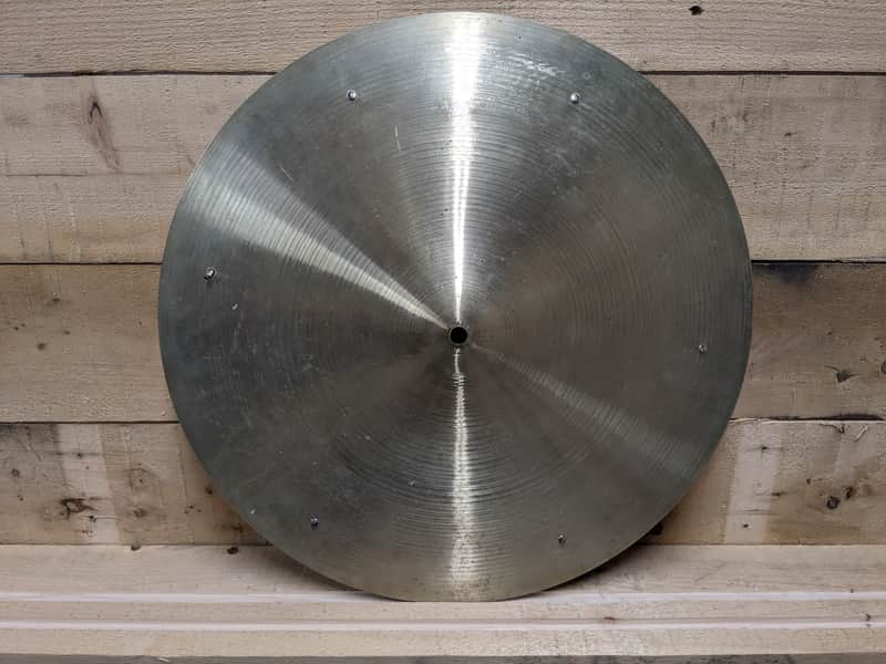 Azco 18" Rivetted crash cymbal image 1