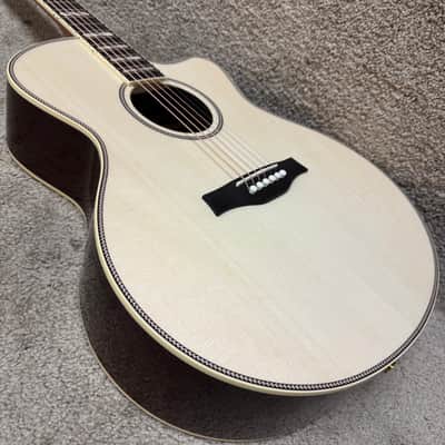 Godin Connaisseur MJ NAT RW All Solid Spruce & Rosewood w/ Case image 4