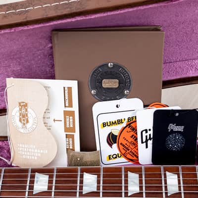 2016 Gibson Custom Shop True Historic 1958 Les Paul Standard R8 Vintage Dark Burst w/ Case, Tags & COA image 21