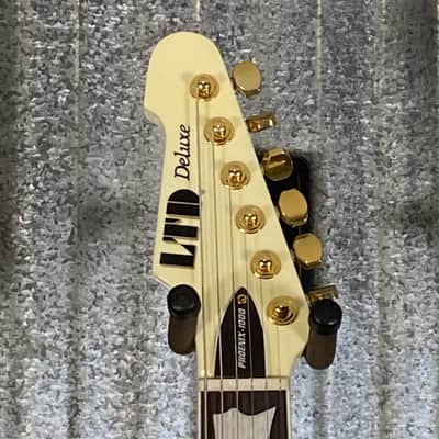 ESP LTD Phoenix-1000 Vintage White Guitar PHOENIX1000VW #1294 Used image 3