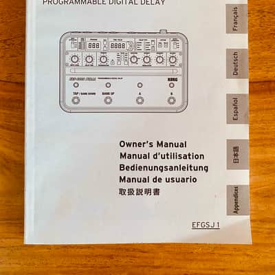 Korg SDD-3000-PDL Programmable Digital Delay Pedal 2010s - Black image 3