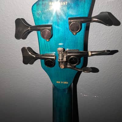 1989 Spector NS-2A Bass – Samick / Kramer Era – EMG PJ – Drop-D – Case Included image 3