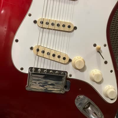 Fender Stratocaster Rosewood 1966 Candy Apple Red image 5