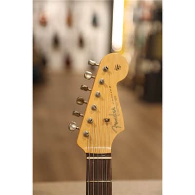 FENDER Custom Shop Michael Landau Stratocaster Relic Fiesta Red Over 3 Tone Sunb image 5