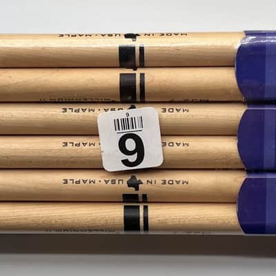 Pro-Mark MJZ-7 Maple "Jazz Café" Wood Tip Drum Sticks 2010s - Natural image 1