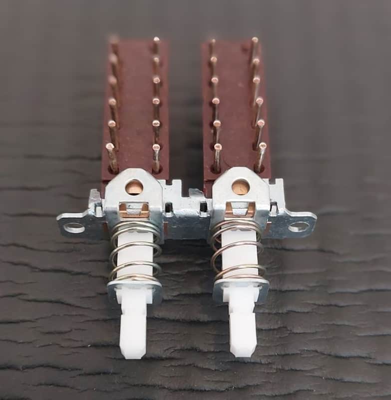 50 pieces -Neve 32430 1063 Dual Isostat 4PDT Pushbutton Switch 8048 8068 Vintage Console image 1