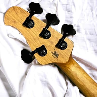 Ernie Ball Music Man StingRay 4 Special, Brulee / Ebony image 20