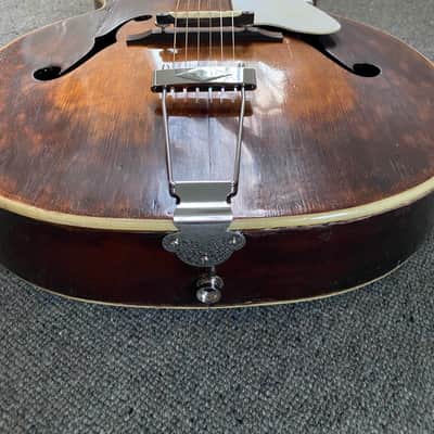 Silvertone Aristocrat Acoustic/Electric 17" 1950's - Gloss Nitrocellulous image 10