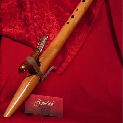 Roosebeck NAFLC Satinwood Native American Style Flute image 10