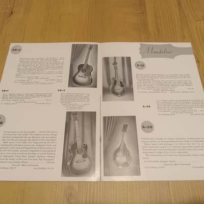 Vintage 1950 Gibson Acoustic Guitar Catalog! Rare, Original Case Candy, Paperwork! image 6