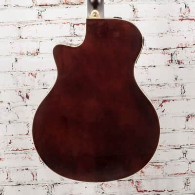YAMAHA APX600 OVS OLD VIOLIN SUNBURST APX THINLINE CUTAWAY A//E image 9