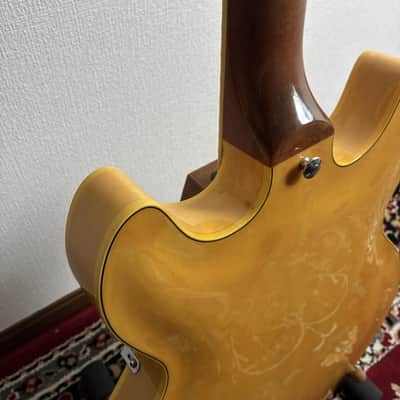 1978-1979 Yamaha SA700 Super Axe Semi-Hollow ES-335 Style Natural MIJ Japan image 10
