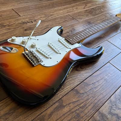 1993 Fender ST-62 Stratocaster Reissue Left-Handed MIJ Sunburst image 5