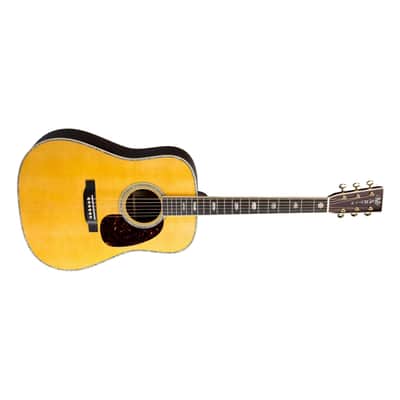 Martin D-41 Acoustic Guitar w/ Hardshell Case - Natual w/Aging Toner image 3