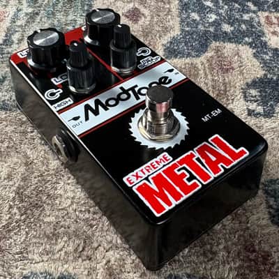 Modtone MT-EM Extreme Metal True Bypass Guitar Effect Pedal W/ Original Box & Paperwork! image 5
