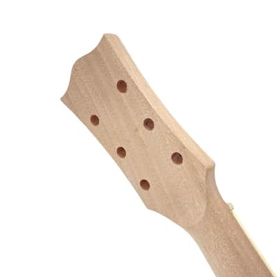 Electric Guitar Neck Replacement Mahogany Neck with Rosewood Fingerboard, Unfinished image 7