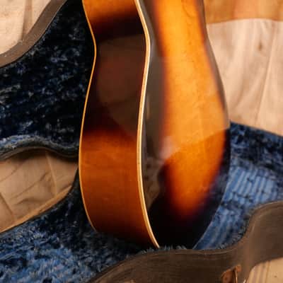 Epiphone FT-75  Seventy Five 1944 Sunburst Jumbo Flat-Top image 7