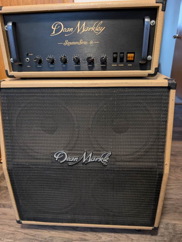 Dean Markley Signature Series 60 with 4 x 12 cabinet 1980 image 1