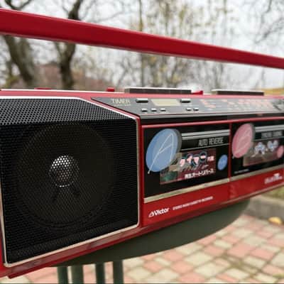 Victor RC-WU66 ▶️Serviced Warranty Rare Vintage Cassette Deck Boombox Retro Japan image 18