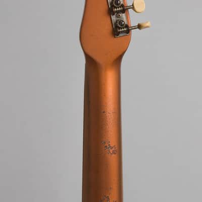 Silvertone Model 1417L Semi-Hollow Body Electric Guitar, made by Danelectro (1959), ser. #1049, black hard shell case. image 6
