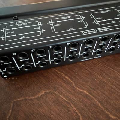 ART P48 Rackmount 48-Point Balanced TRS Patchbay 2019 - Present - Black image 5