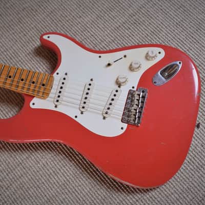 Fender Stratocaster 1957 Reissue Masterbuilt John Cruz Wildwood 10 Fiesta Red image 2