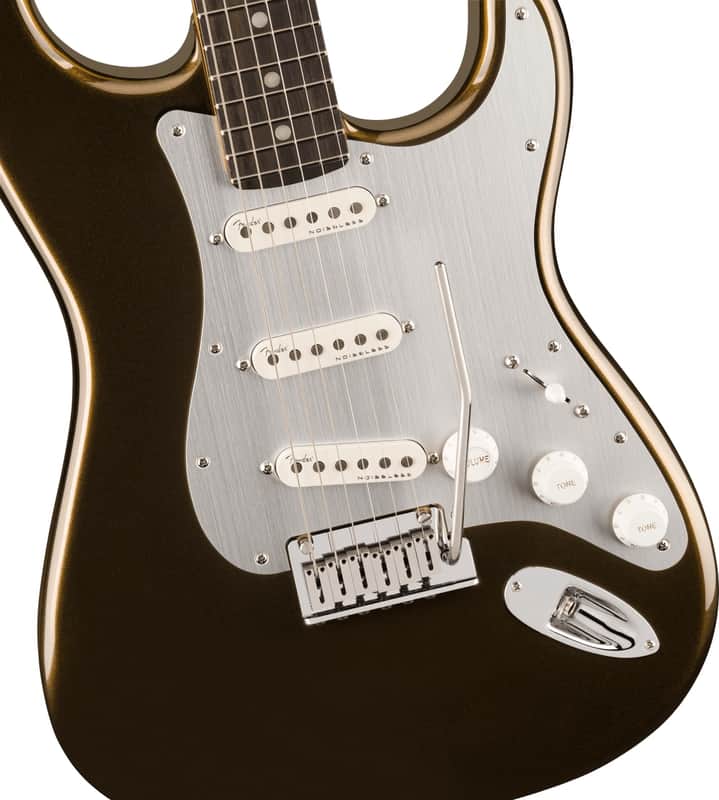 Fender American Ultra II Stratocaster, Ebony Fingerboard, Texas Tea
