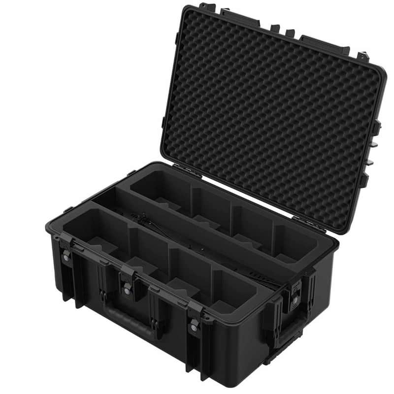 Chauvet DJ Freedom Charge 8P Transport Charging Case for Q9 H9IP Lights w Wheels image 1