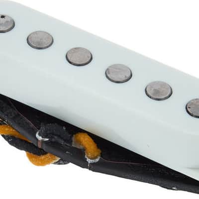 TV Jones Starwood Strat Parchment White Bridge Pickup Bundle w/Strings and Cloth image 2