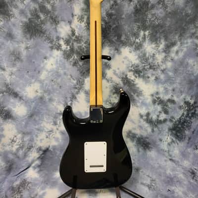 2008 Made in Mexico Fender Stratocaster Black Maple Pro Setup New Strings New Deluxe Fender Gigbag image 15