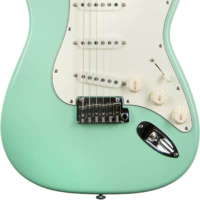 Suhr Classic S Electric Guitar, Maple Fingerboard, Surf Green image 2