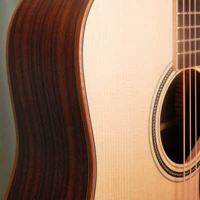 Larrivee D-03 Rosewood Vine Special Dreadnought Acoustic Guitar Rosewood Back & Sides Satin Natural image 8