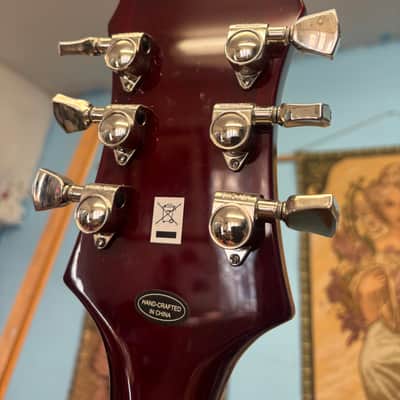 Epiphone Broadway with Laurel Fretboard Left-Handed 2025 Wine Red image 8